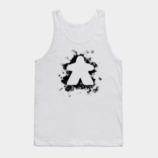 Meeple Splash - Black Tank Top